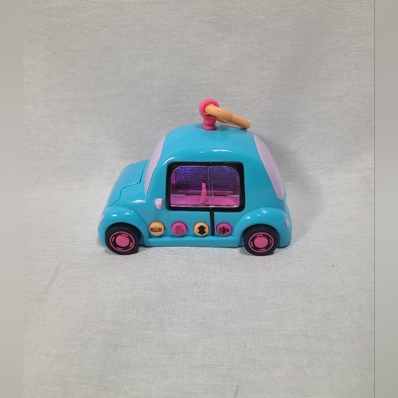 Pixel Chix Blue Car Mattel Road Trippin’ 2005 Tested and Working - Picture 1 of 9